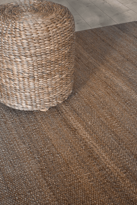 Yavi Rug | 100% Organic Jute | Elegant and Versatile Design in Neutral White by Kaymanta, elaboración orgánica.