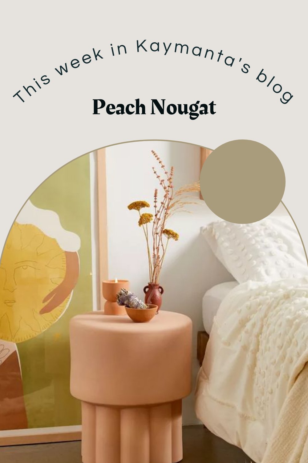 Color Trend: Peach Nougat - KAYMANTA | Sastrería de Alfombras