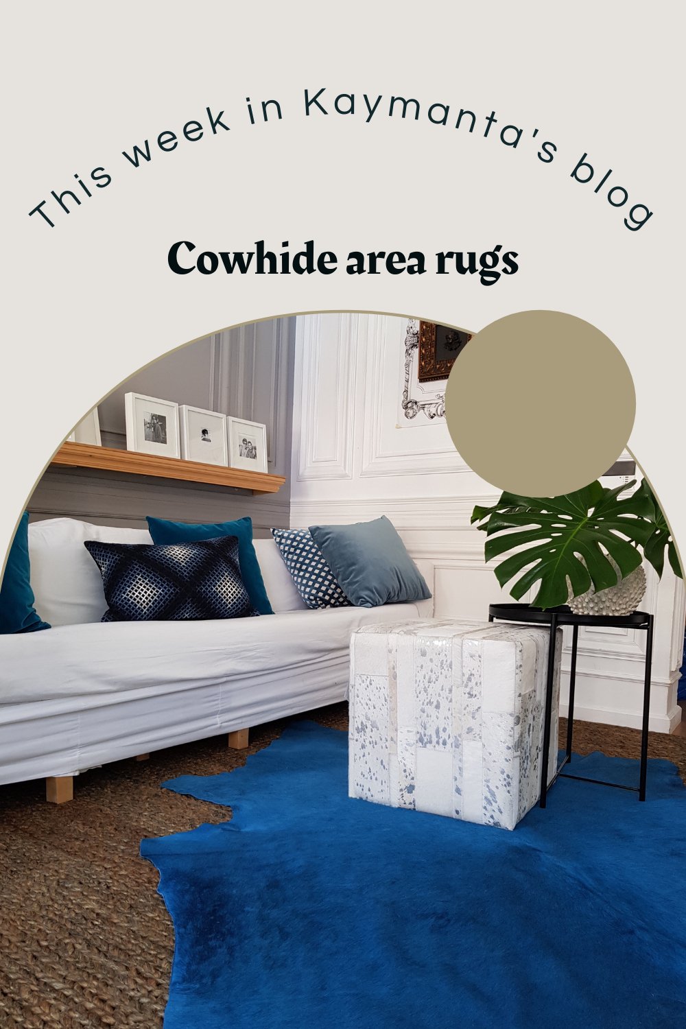 Cowhide Area Rugs - KAYMANTA | Sastrería de Alfombras