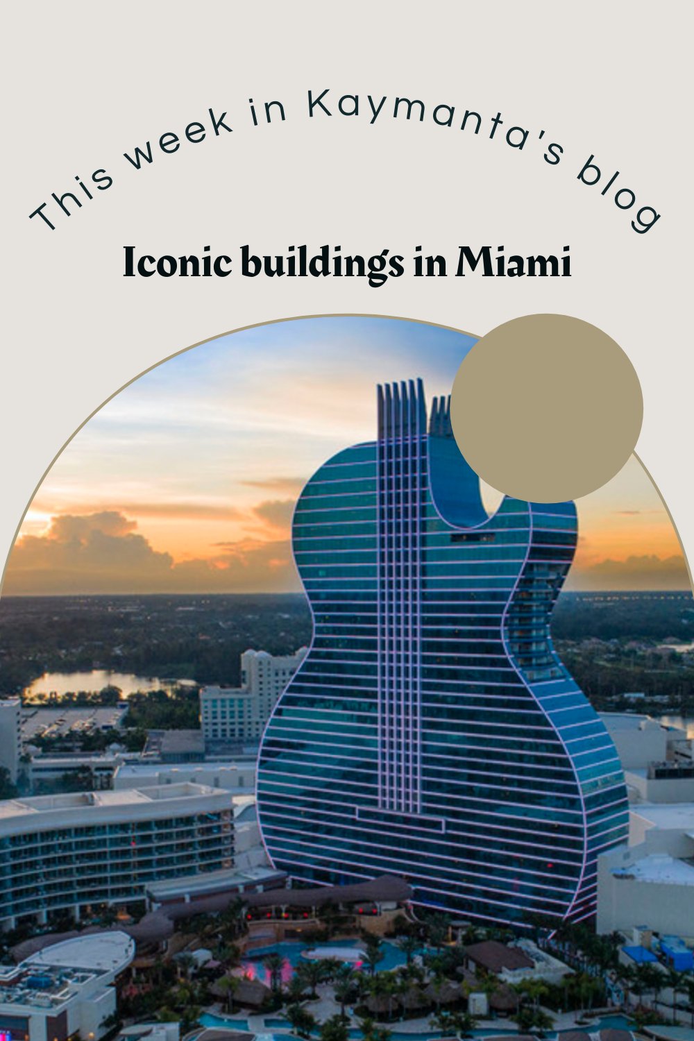 Iconic buildings in Miami – KAYMANTA | Sastrería de Alfombras