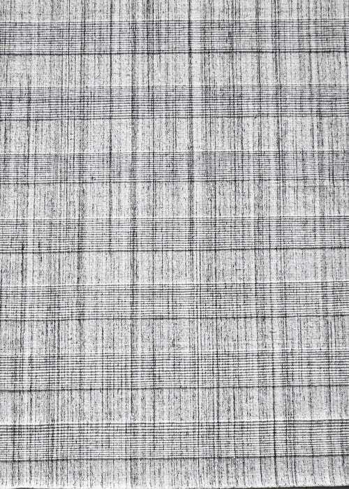 Alfombra Afrika 240x300 cm – PET reciclado gris claro by Kaymanta, elaboración orgánica.