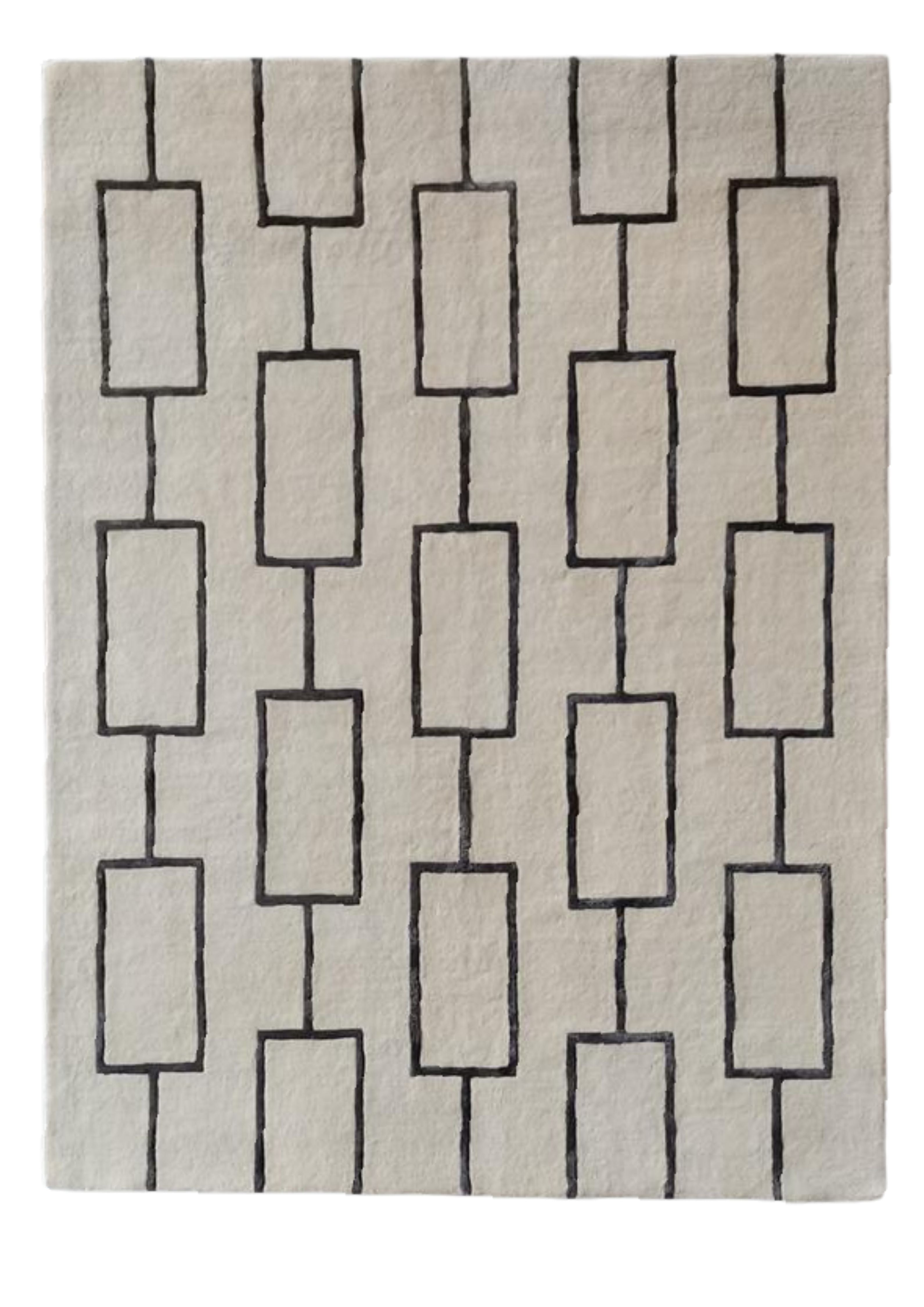 Alfombra en Lana de NZ y Viscosa. Diseño Toledo de Kaymanta