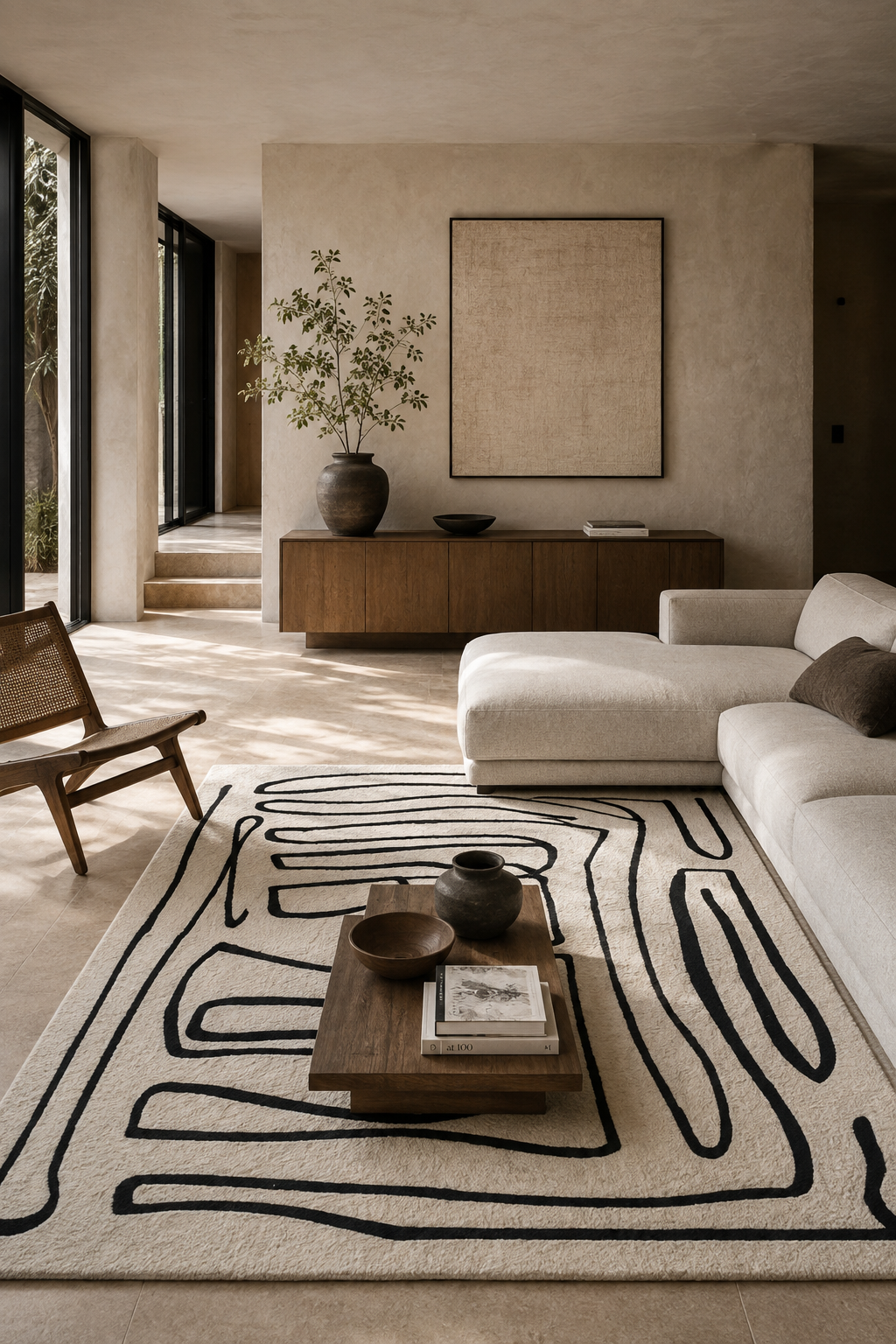 Alfombra Trazos| 180 x 240 cm