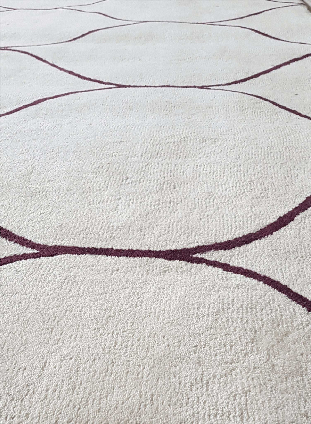 BURDEOS | 200 x 300 cm - alfombras_a_medida_en_lana_madrid - KAYMANTA | Sastrería de Alfombras