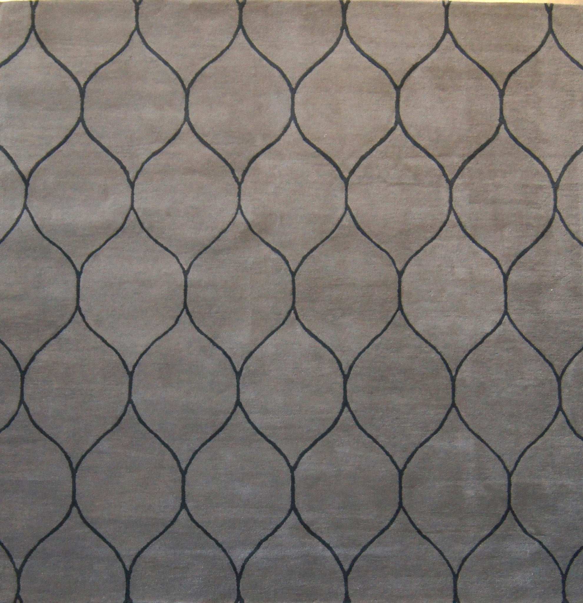BURDEOS | 250 x 250 cm - #alfombras_a_medida_en_lana_madrid - KAYMANTA | Sastrería de Alfombras