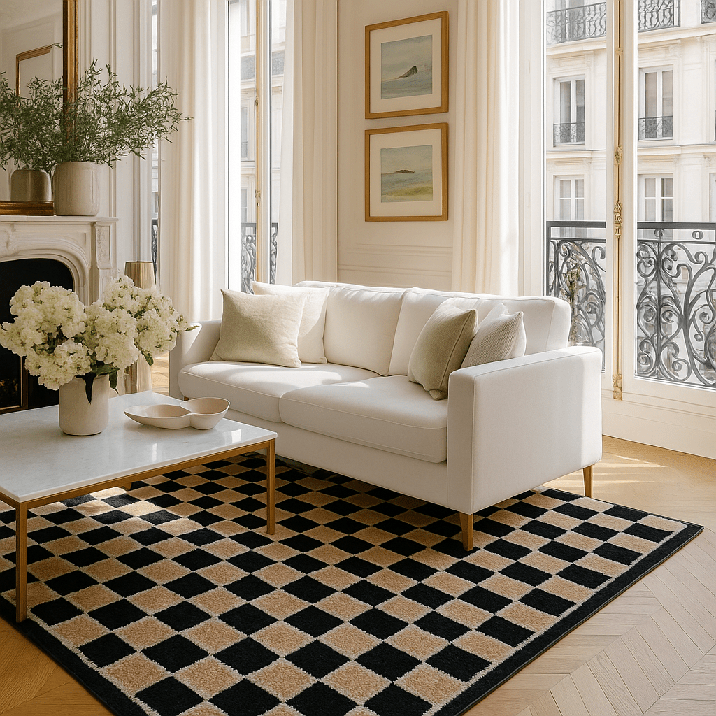 CHESS 200 x 300 cm - alfombras_a_medida_en_lana_madrid - KAYMANTA | Sastrería de Alfombras