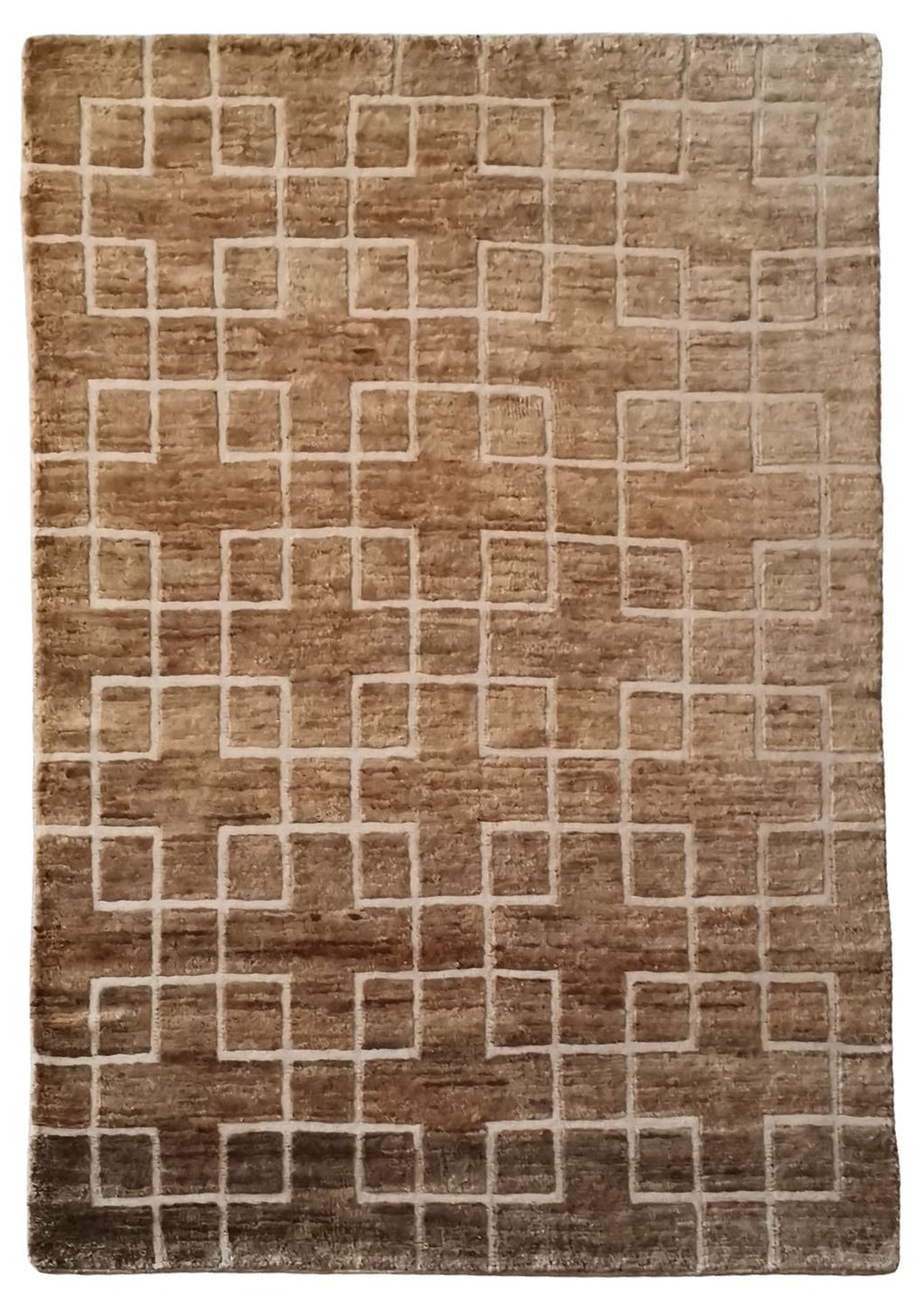 Alfombra Cruz 200x300 cm – Lana y yute orgánico hecha a mano by Kaymanta, elaboración orgánica.