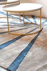 Alfombra de inventario: diseño Hyperion by Kaymanta, elaboración orgánica.