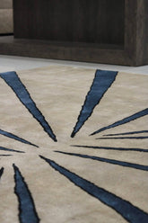 Alfombra de inventario: diseño Hyperion by Kaymanta, elaboración orgánica.