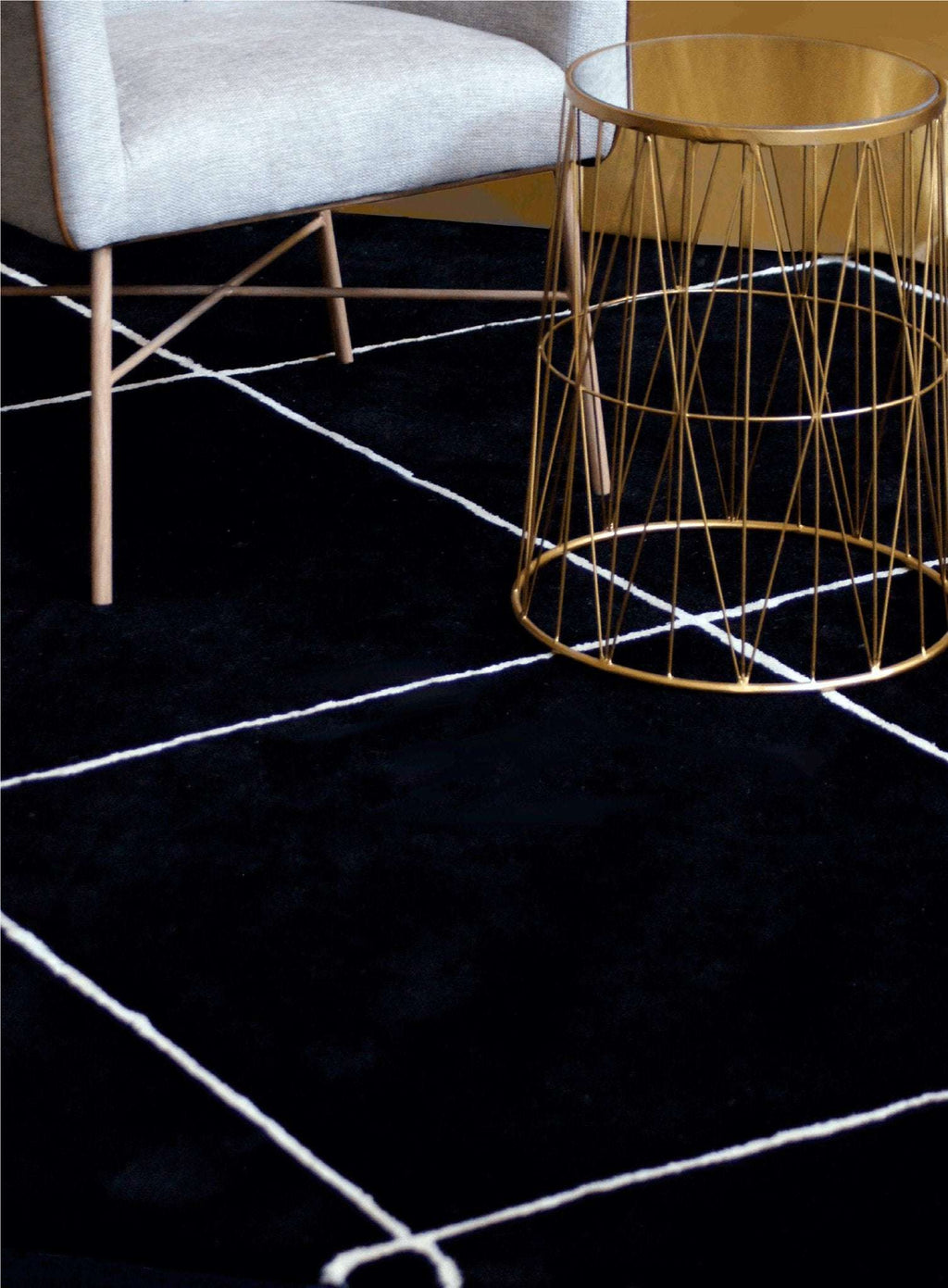 Alfombra Itaca en Lana Orgánica y Viscosa by Kaymanta, elaboración orgánica.