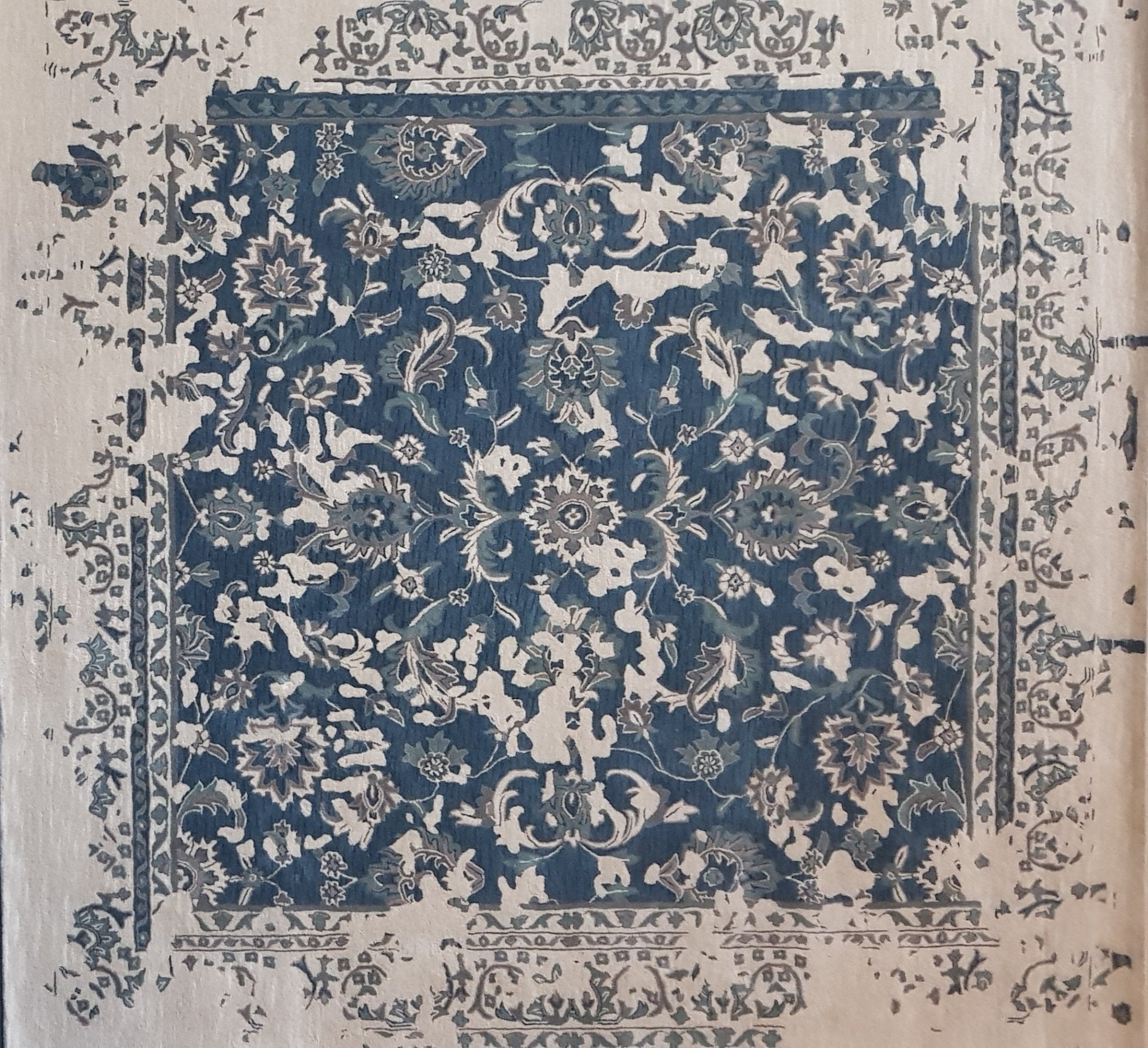 JAZMIN | 300 x 300 cm - alfombras_a_medida_en_lana_madrid - KAYMANTA | Sastrería de Alfombras