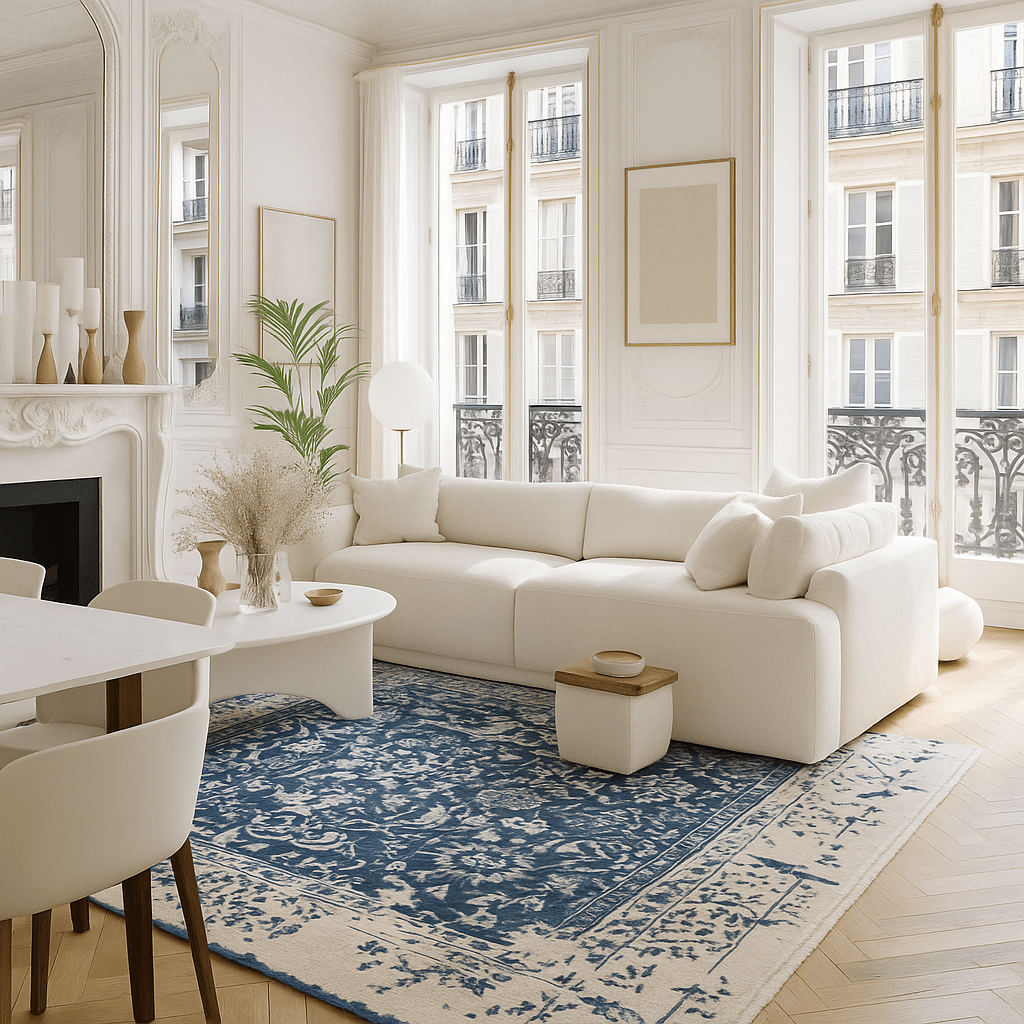 JAZMIN | 300 x 300 cm - alfombras_a_medida_en_lana_madrid - KAYMANTA | Sastrería de Alfombras