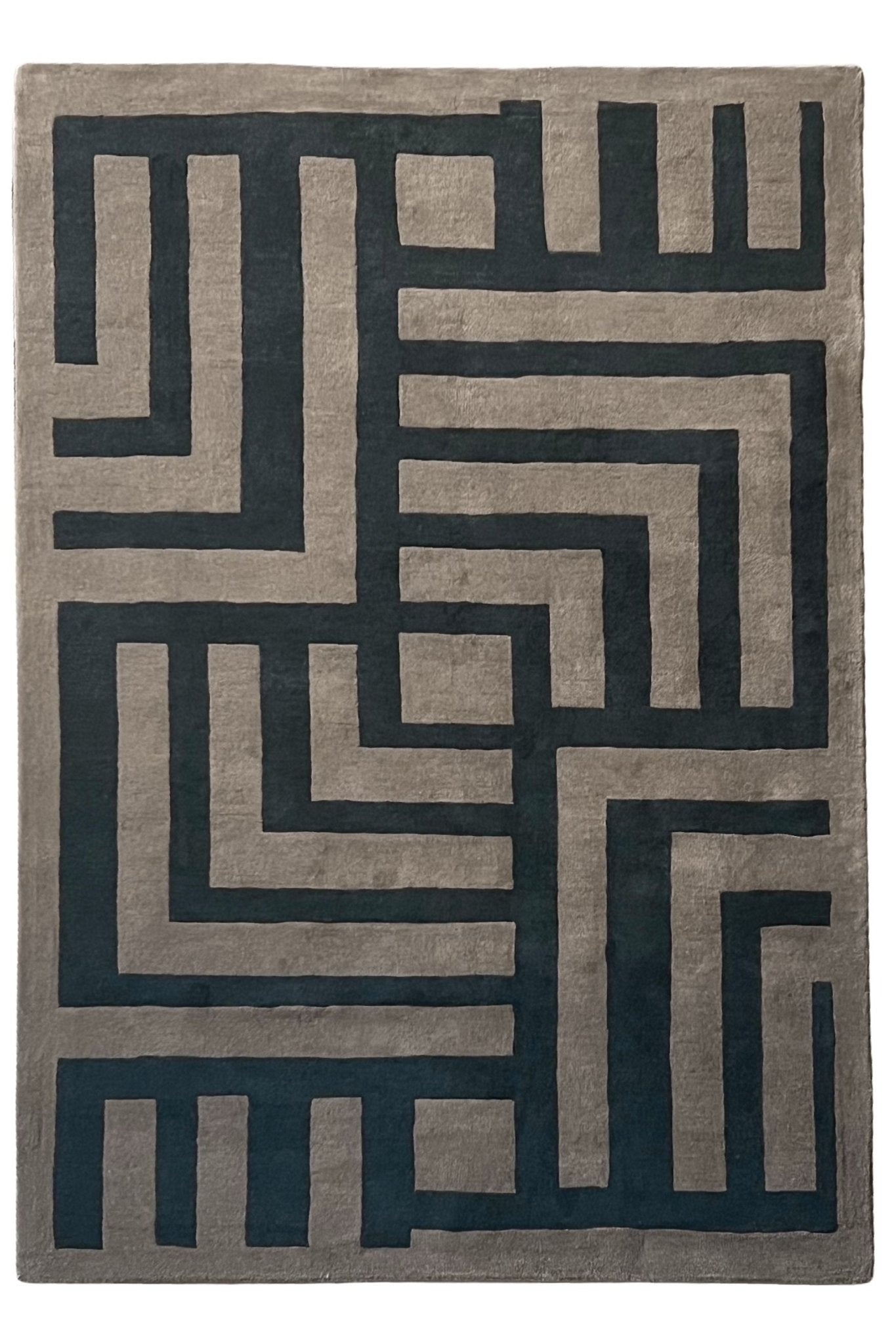LABERINTO | 160 x 230 cm - alfombras_a_medida_en_lana_madrid - KAYMANTA | Sastrería de Alfombras
