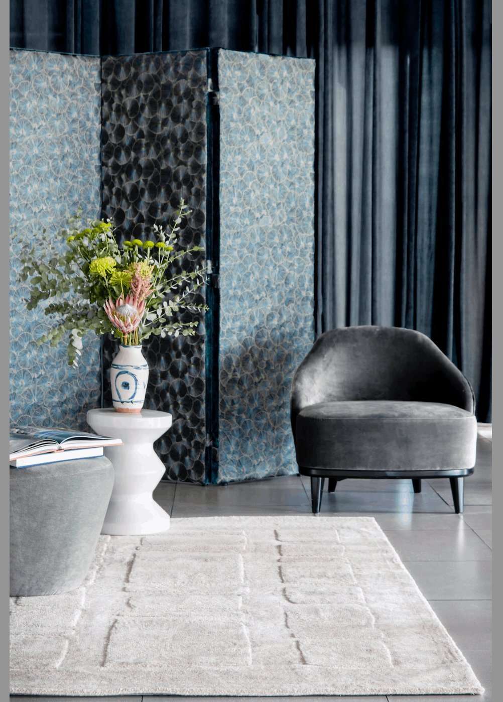 Alfombra Pierre| Diseño de Pablo Erroz | Personalizable en 1400 colores by Kaymanta, elaboración orgánica.