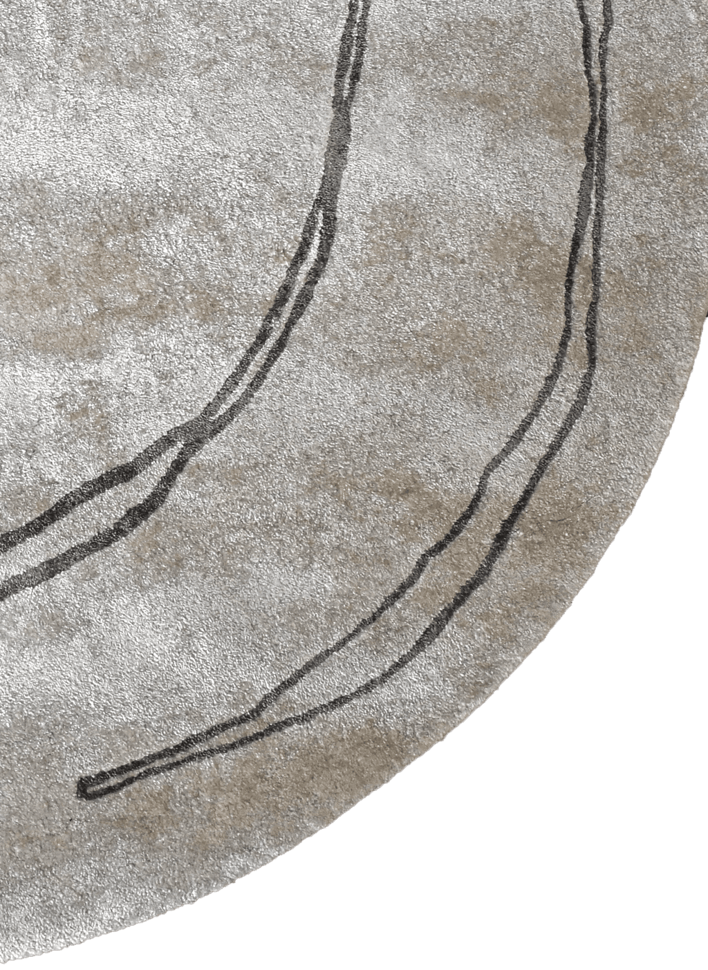 RIVER | 270 Ø cm - alfombras_a_medida_en_lana_madrid - KAYMANTA | Sastrería de Alfombras