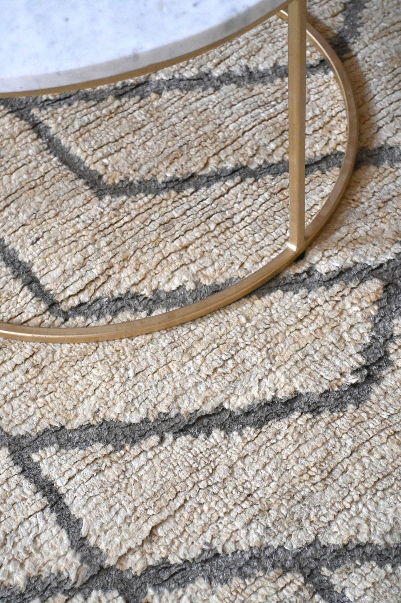 Alfombra Varanasi en Yute by Kaymanta, elaboración orgánica.