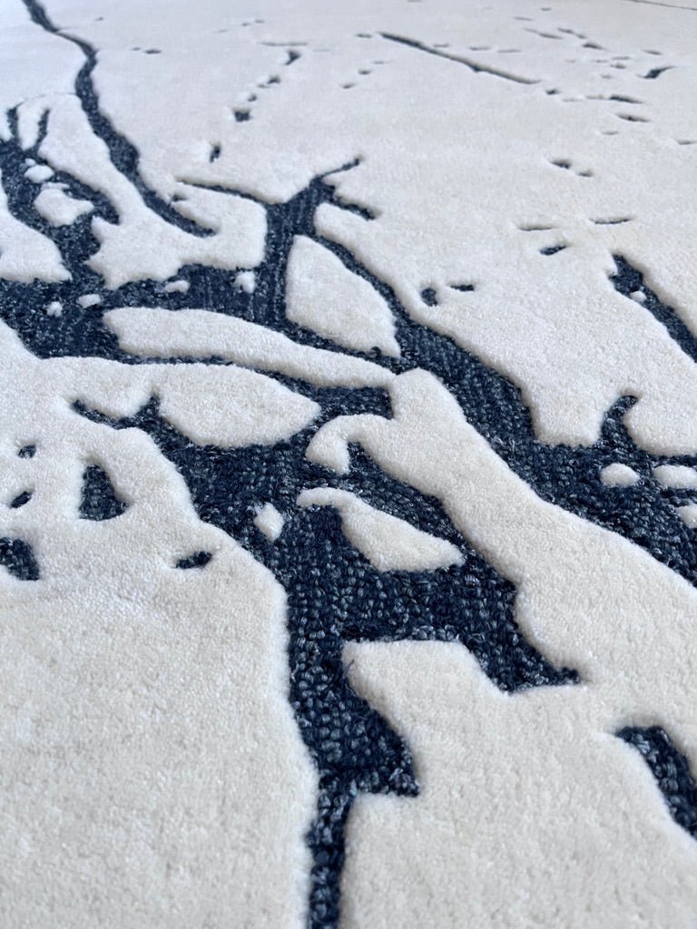 VULCANO | Alfombra artesanal en Lana de NZ y Yute by Kaymanta, elaboración orgánica.