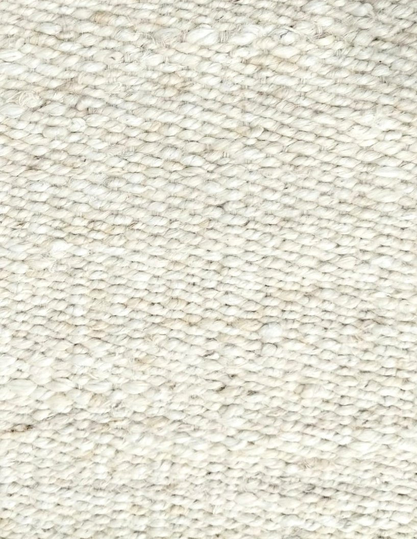 Yavi Rug | 100% Organic Jute | Elegant and Versatile Design in Neutral White by Kaymanta, elaboración orgánica.